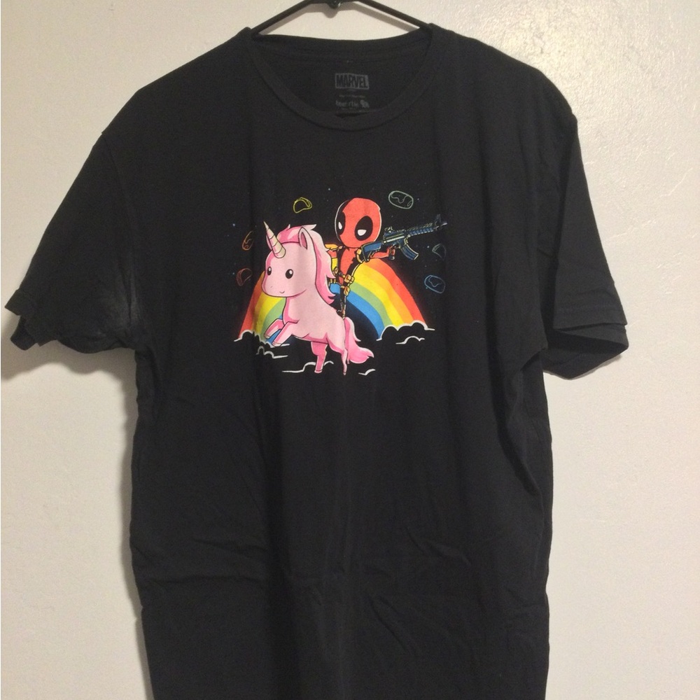 Tee-turtle Deadpool shirt